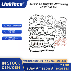 Linkteco Kit segel Gasket pembangunan kembali mesin Set paking kepala untuk Audi S5 A6 A8 Q7 R8 VW Touareg 4.2 V8 BAR BVJ 2006-2017 079103383AQ - Product Image 5