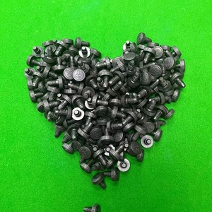 Lot de 100 embouts de <span class=keywords><strong>queue</strong></span> de <span class=keywords><strong>billard</strong></span> en caoutchouc et plastique durables, protecteurs de <span class=keywords><strong>queue</strong></span> de <span class=keywords><strong>billard</strong></span>, accessoires de remplacement pour snooker et <span class=keywords><strong>billard</strong></span>, en vrac - Product Image 3