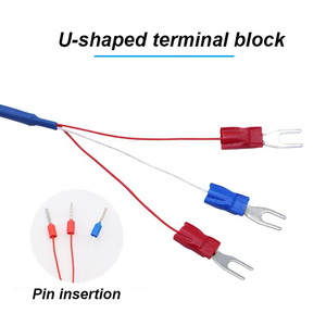 เครื่องวัดอุณหภูมิหุ้มเกราะ K-<span class=keywords><strong>Type</strong></span> WRNK-191เซ็นเซอร์วัดอุณหภูมิความต้านทานความร้อน <span class=keywords><strong>Pt100</strong></span>แบบยืดหยุ่น - Product Image 2