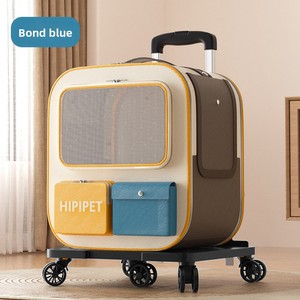 ओस्टेप निर्माता थोक कस्टम ठोस जिपर बंद बड़ी क्षमता पोर्टेबल बिल्ली बैकपैक कुत्ते ट्रॉली बैग पालतू वाहक - Product Image 6