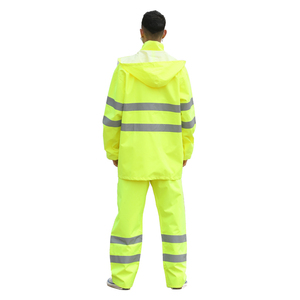 Impermeabile da ciclismo impermeabile ad alta riflessione, giacca, giacca, cappotto antipioggia, protezione antipioggia, per motociclisti - Product Image 2