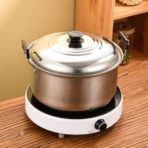 <span class=keywords><strong>Olla</strong></span> De Acero Inoxidable De 16-24CM, Juego De Ollas De Cocina De 10 Piezas, Juego De Sopa Profundo, Juego De Ollas De Cocina, Juego De Utensilios De Cocina - Product Image 3