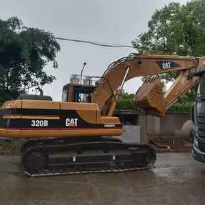 Excavatrice d'occasion de 20 tonnes, série 320B 320D, entretien facile, avec moteur et boîte de vitesses, vente directe au commerce extérieur - Product Image 3