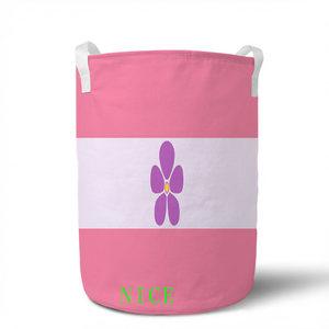 Sac seau de rangement personnalisé avec cordon de serrage, motif drapeau arc-en-ciel Gay QTPOC, panier portable imprimé sur mesure pour le stockage de souvenirs et de marchandises de détail - Product Image 3