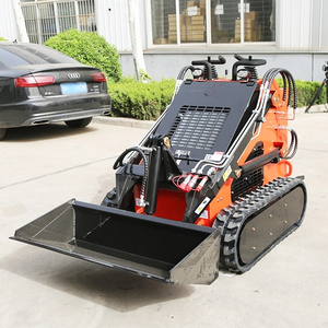 Chargeuse compacte sur chenilles à direction par glissement avec moteur diesel, vendue par une usine chinoise - Product Image 1