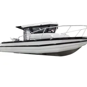 25ft Offshore cabin cruiser boat Aluminum fishing vessel hot selling in Philippines