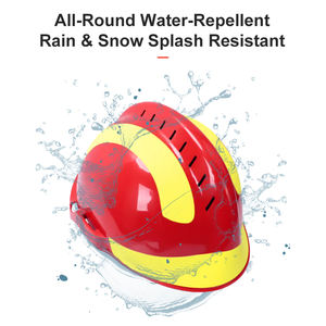 Casco di salvataggio ignifugo in ABS, equipaggiamento di sicurezza protettivo per vigili del fuoco - Product Image 1