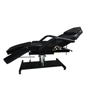 Metalen Voet Comfortabele Hydraulische Tattoo Stoel Spa Apparatuur Beauty Massage Bed
