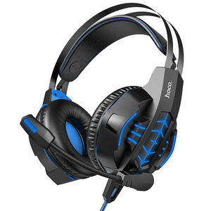 Hoco. Eastvita — écouteurs de Gaming filaires stéréo avec lumière LED et <span class=keywords><strong>micro</strong></span>, <span class=keywords><strong>casque</strong></span> audio pour PC de Gamer - Product Image 1