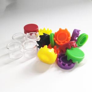 Hũ đựng chất cô đặc thủy tinh trong suốt <span class=keywords><strong>mini</strong></span> 6ml có nắp silicon/nhựa/nhôm để đựng bánh quy, kẹo, đồ ăn nhẹ - Product Image 4