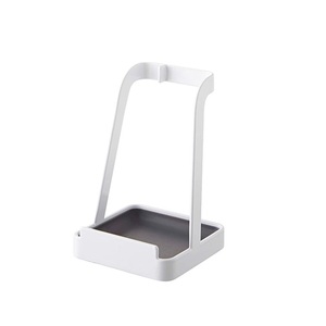Stainless Steel Kitchen Towel <b>Storage</b> Rack <b>Waterproof</b> Double Tier Non-Folding Standing Design Modern Style - Product Image 4