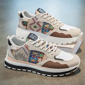 Zapatillas Deportivas Casuales Transpirables y Duraderas con Cordones, Zapatos Casuales de Verano para Hombre - Product Image 1