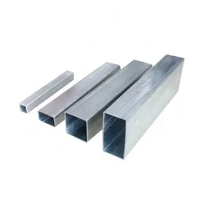 Hollow Sections Tube Pipe High Quality Welded Galvanized Steel Products Structural Tube Prices Sizes Square Tube Steel Painted