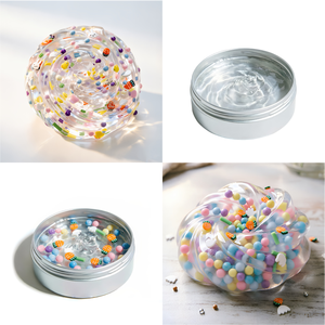 Hot Easter Clear Slime Kit DIY Stress Relief Sensory Toy for Kids Party Favors Bulk Custom Factory Manufacturer - Product Image 3