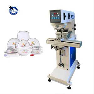 New Product Automatic 1 Color Ceramic Bowl Pad Printing Machine Plate Dish Printing Label Pad Printer Machine