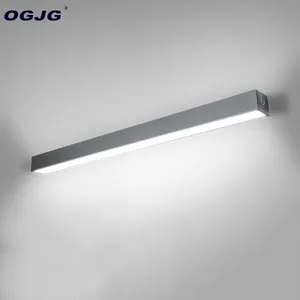 OGJG ETL CETL Up And Down Pendant Tube Aluminum Profile Lighting Lamps Office Linkable Led Linear Light