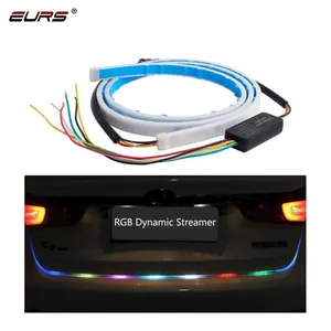 High power car led strip light three colors tail box atmosphere lamp