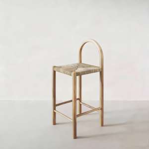 Tabourets de <span class=keywords><strong>bar</strong></span> en bois massif tressé en rotin de style designer, tabourets de <span class=keywords><strong>bar</strong></span> d'îlot de style chinois <span class=keywords><strong>vintage</strong></span> - Product Image 2