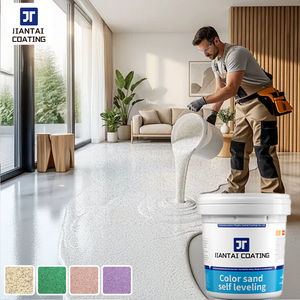 สีอีพ็อกซี่เคลือบพื้นแบบปรับระดับเอง กันน้ำ ไม่เป็นรอยต่อ กันลื่น - Product Image 1