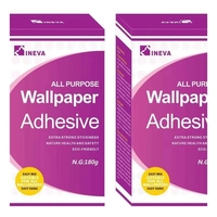Adhésif pour papier peint en gros / colle pour papier peint, excellente solubilité dans l'eau, colle pour papier peint