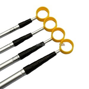 ऑरेंज प्रेशर फ़िट हेड, आउटडोर गोल्फ एक्सेसरीज़ के साथ टेलीस्कोपिक एल्यूमिनियम शाफ्ट गोल्फ बॉल रिट्रीवर - Product Image 1