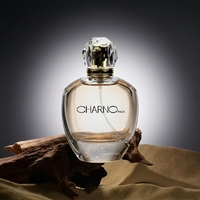 Flacons de parfum en verre poli de 100 ml, élégants et personnalisés pour femmes, avec boîte