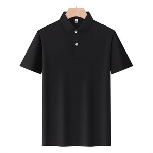 เสื้อโปโล แห้งเร็ว สีพื้น โพลีเอสเตอร์ 220 กรัม ชุดทำงาน ยูนิฟอร์ม ปักโลโก้ตามสั่ง - Product Image 1