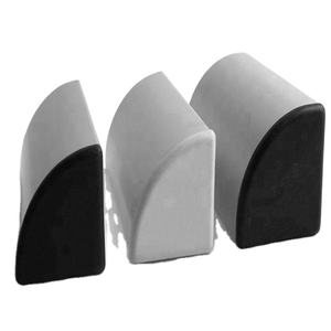 Embouts <span class=keywords><strong>d</strong></span>'accessoires pour profilés en aluminium, carrés, série 6000, <span class=keywords><strong>PVC</strong></span> <span class=keywords><strong>noir</strong></span>, ornementaux, embouts en plastique non allié pour profilés en aluminium - Product Image 1