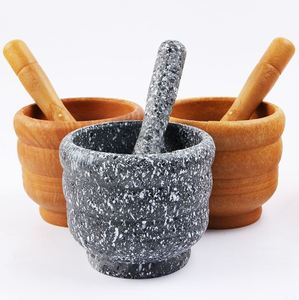 Utensilios de Cocina Más Vendidos: Prensa de Ajo, Mortero y Maja de Plástico - Product Image 1