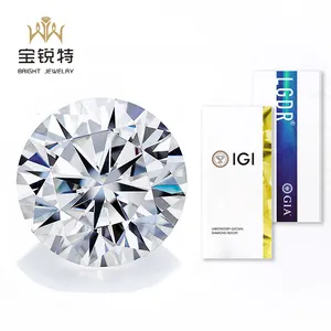 批发实验室种植钻石0.5-2克拉DEF/GH VVS2人造钻石购买实验室钻石Igi