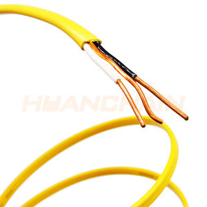 NM-Bワイヤーケーブル10AWG 3導体グラウンドハウジングビル電線イエロージャケット (25FTイエロー) - Product Image 3