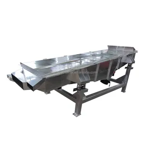 linear vibrating screen shaker for fish food animal food wheat flour bone flour Sweetening agent flavoring agent