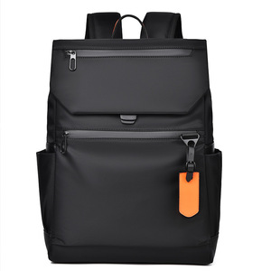 Nuovo <span class=keywords><strong>zaino</strong></span> per Laptop semplice <span class=keywords><strong>zaino</strong></span> da viaggio per il tempo libero borsa da uomo in tinta unita borsa per Computer da lavoro - Product Image 3