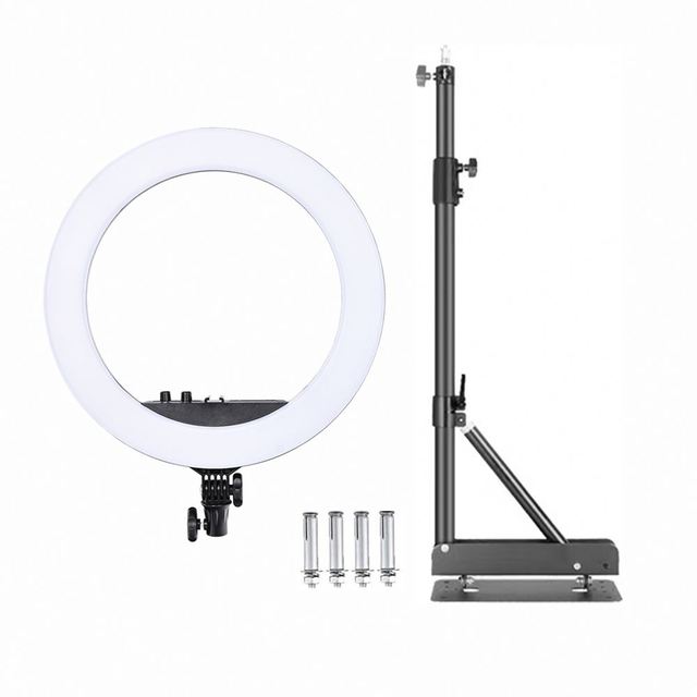 18 Inch LED Ceiling Ring Light for Barber Shop Studio Make-up Photography