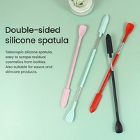 Paquet de 10 mini spatule et grattoir résistants à la chaleur en silicone pour micro-ondes, sans BPA, pour la cuisson au barbecue