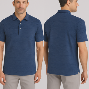 เสื้อโปโล2025คอตตอนโพลีเอสเตอร์สำหรับผู้ชายเสื้อโปโลพิมพ์ลายปักโลโก้ตามสั่ง - Product Image 2