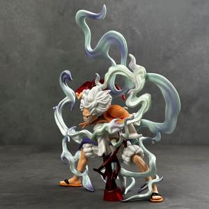 Figura de Luffy Gear 5 de One Piece de 25 cm, Forma Nika, <span class=keywords><strong>Despertar</strong></span> del Dios del Sol con Efectos de Llama, Figura de Acción de PVC, Modelo Coleccionable - Product Image 4