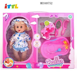 子供のためのお風呂のおもちゃと12インチの中空の赤ちゃんの歌う人形