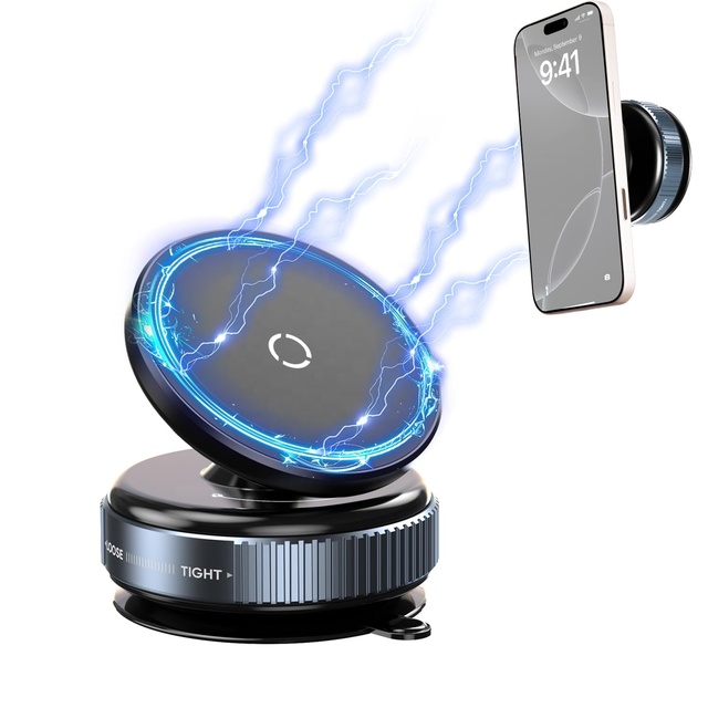 OEM Ultra Vacuum Magnetic Suction Car Phone Holder 360° Adjustable Flexible Desk-Use Car Holder for iPhone A-1068