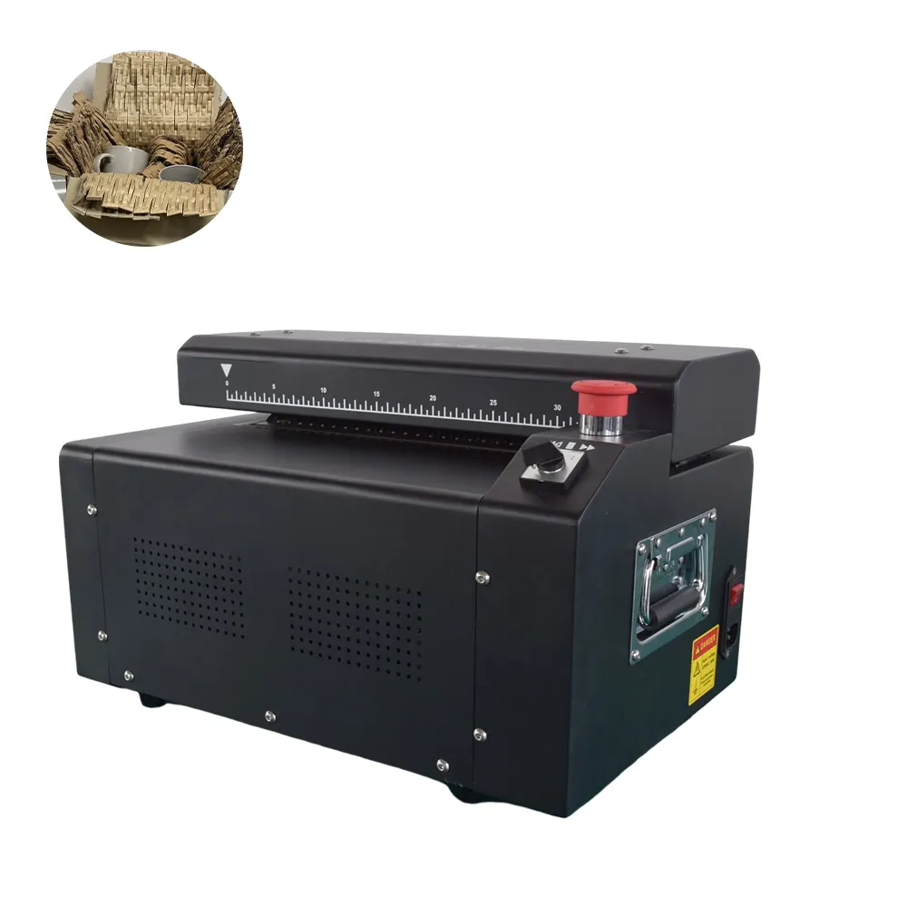SKA Supplier Easy To Use Packaging Shredder Cutting Corrugated Cardboard Kraft Perforators Paper Cushion Machine