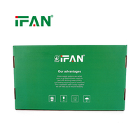Robinet de cuisine IFAN OEM ODM en acier inoxydable poli argenté, vente en gros d'usine, mitigeur d'eau chaude et froide à long col
