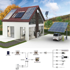 Sistema Solar Híbrido Personalizable de 3KW a 15KW con Paneles Solares, <span class=keywords><strong>Inversor</strong></span>, Batería de Litio y Soporte - Product Image 2