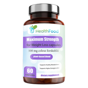 Cápsulas OEM ODM de Máxima Potencia para la Pérdida de Peso con Mezcla Patentada de Forskolina, Aumenta el Metabolismo y la Serotonina - Product Image 1