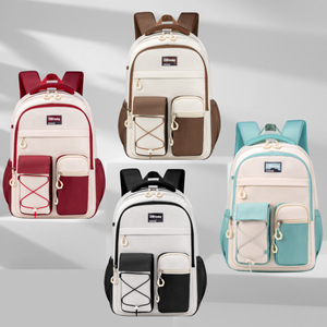 Sesame Baby <b>Backpack</b> 15 Inches Multiple Pockets <b>School</b> Education Unisex - Product Image 2