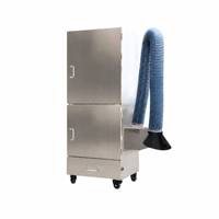 Extracteur de fumées de soudage personnalisé haut de gamme avec bras d'aspiration en aluminium moulé, faible bruit, filtre HEPA pour soudage et découpe laser