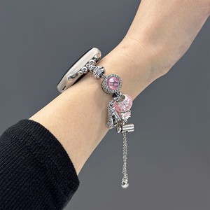 Mignon petit monstre perlé <span class=keywords><strong>bracelet</strong></span> de montre intelligente pour <span class=keywords><strong>Apple</strong></span> <span class=keywords><strong>Watch</strong></span> <span class=keywords><strong>S8</strong></span>/Se plein d'énergie et de vitalité compatible avec les bracelets IWatch8/9 - Product Image 4