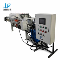 Presse à filtre à chambre entièrement automatique à alimentation centrale double flux avec plateau de récupération 304
