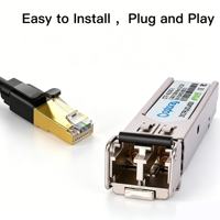 Module émetteur-récepteur optique Optoray CWDM SFP 1.25G SM, connecteur LC, fibre bidirectionnelle 120 km, longueur d'onde 1570 nm, CE/FCC/RoHS