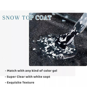 <span class=keywords><strong>2022</strong></span> nouvel arrivage OEM/ODM <span class=keywords><strong>hiver</strong></span> effet flocon de neige Non-lingette Uv/Led manteau de neige pour fête de noël - Product Image 2