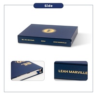 Nouveauté 2027 : Carnet de notes personnalisable avec couverture rigide, dorure à chaud et coffret – Planificateur journalier